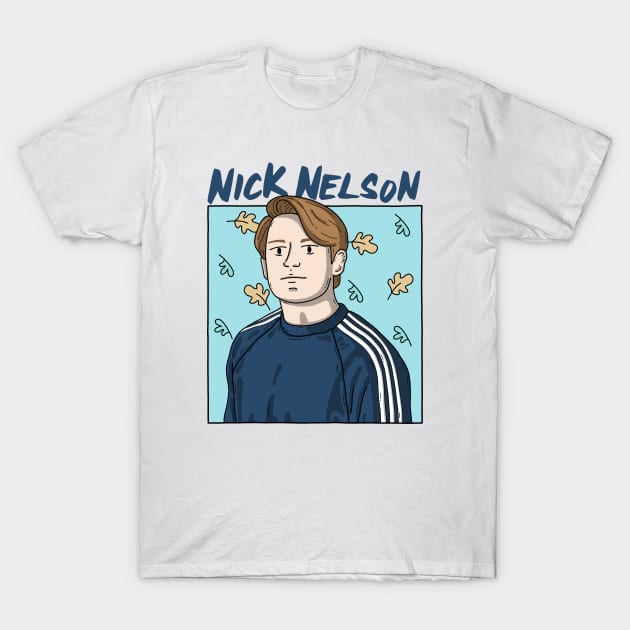 Heartstopper Nick Nelson T-Shirt by Luna Illustration